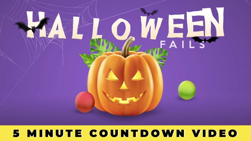 Halloween Fails Countdown Video